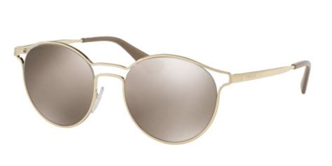 Prada PR 62SS CINEMA ZVN1C0 Sunglasses in Pale Gold